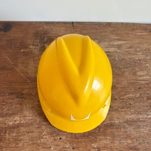 Image of Herman Miller Factory Hardhat (Yellow/White)