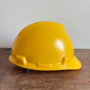 Image of Herman Miller Factory Hardhat (Yellow/White)