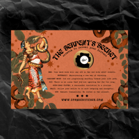 Image 1 of NEW! SCRATCH-OFF FORTUNE CARD: "THE SERPENT'S SECRET"