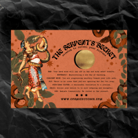 Image 2 of NEW! SCRATCH-OFF FORTUNE CARD: "THE SERPENT'S SECRET"