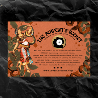 Image 3 of NEW! SCRATCH-OFF FORTUNE CARD: "THE SERPENT'S SECRET"