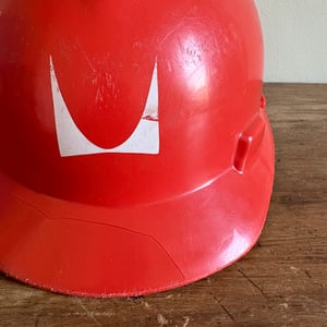 Image of Herman Miller Factory Hardhat (Orange/White)