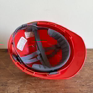 Image of Herman Miller Factory Hardhat (Orange/White)