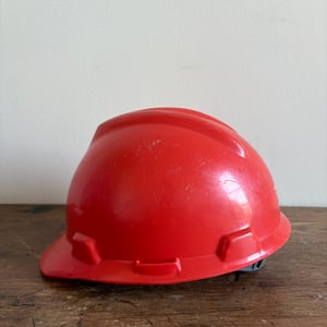 Image of Herman Miller Factory Hardhat (Orange/White)