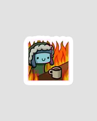 Image 2 of Emoji: It's Fine | Magnet