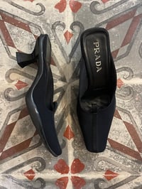 Image 1 of Prada FW 1999 nylon mules