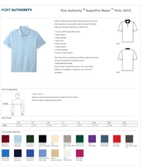 Image 2 of Eastlawn Elementary Embroidered Polo