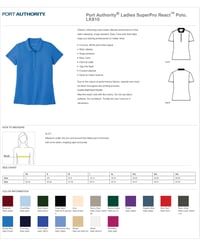 Image 3 of Eastlawn Elementary Embroidered Polo