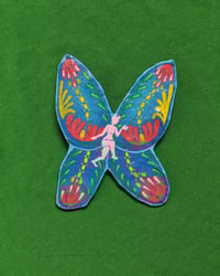 Image 1 of Flower of Life Faerie Brooch