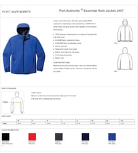 Image 2 of Eastlawn Elementary Embroidered Rain Jacket