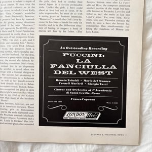 Image of Opera News January 1966 Milton Glaser Cover