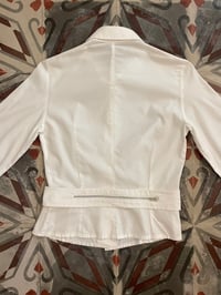 Image 2 of Amaya Arzuaga early 00s zippered strap shirt