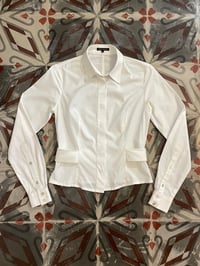 Image 4 of Amaya Arzuaga early 00s zippered strap shirt