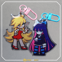 Image 1 of [PANTY & STOCKING] - Keychains, Panty and Stocking