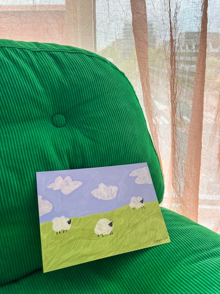 Image of Sheep print