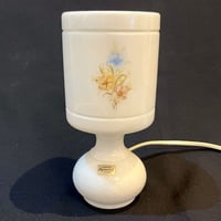 Image 3 of Lampe veilleuse en albâtre - marbre blanc vintage - années 1970/80 -  Pegasam Espagne