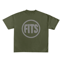 Logo Bubble T-Shirt - Military Green