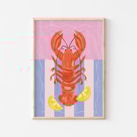 Image 1 of Le Homard Art Print