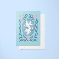Image 1 of Lovebirds A6 Art Card