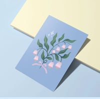 Image 2 of Snowdrops A6 Art Card