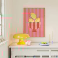 Image 2 of Bowl of Lemons Art Print