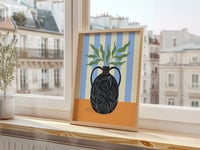Image 3 of Black Vase Art Print