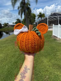 Image 2 of Spicy Mouse Pumpkin Crochet Pattern 