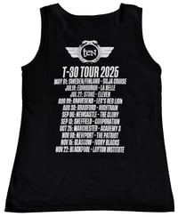 Image 2 of TEN T-30 2025 UK Tour (Ladies Vest)