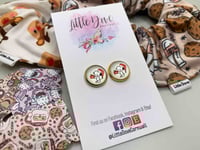 Image 1 of Christmas Dog Earrings