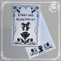 Image 1 of [ORIGINAL CHARACTER] - Ven the Vendor - Paper folder