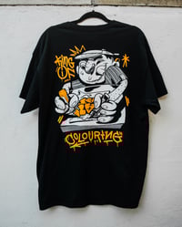 Image 1 of King Of Colouring - Black T-Shirt