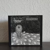 Image 1 of SARCASTIC BURN VICTIM / SUPPRESSION "SPLIT CD"