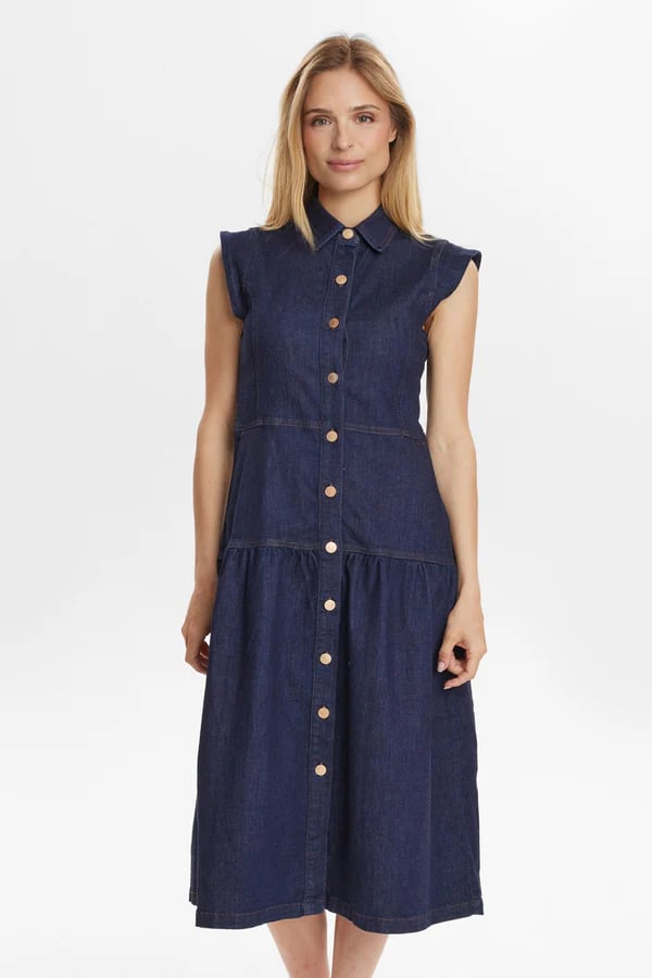Image of 3-Vestido vaquero Nuamber