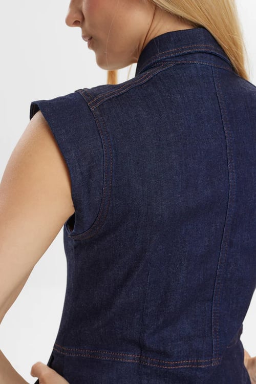 Image of 3-Vestido vaquero Nuamber