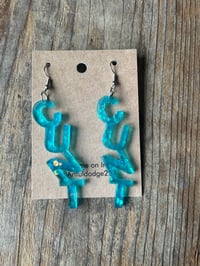 Image 2 of CUNextTuesday blue sparkle with silver /chunky  Sparkle with gold 