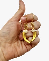 Badger Claw earrings I