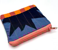 Image 1 of Spark Pouch- Blues and Siennas