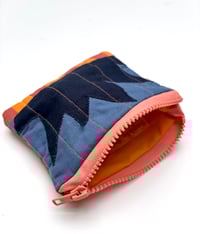 Image 2 of Spark Pouch- Blues and Siennas