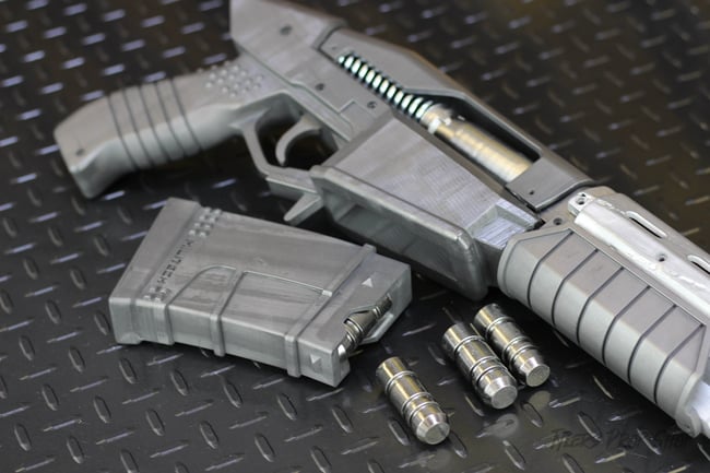 Militech Crusher 12ga Shotgun from Cyberpunk 2077 Replica