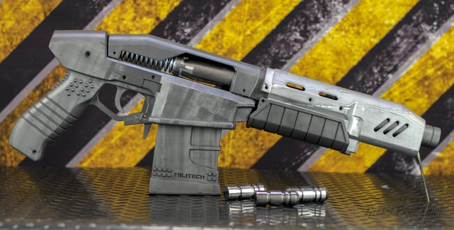 Militech Crusher 12ga Shotgun from Cyberpunk 2077 Replica