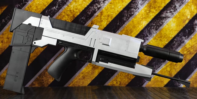 40 Watt Plasma Rifle Replica from Terminator 2