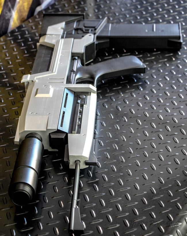 40 Watt Plasma Rifle Replica from Terminator 2