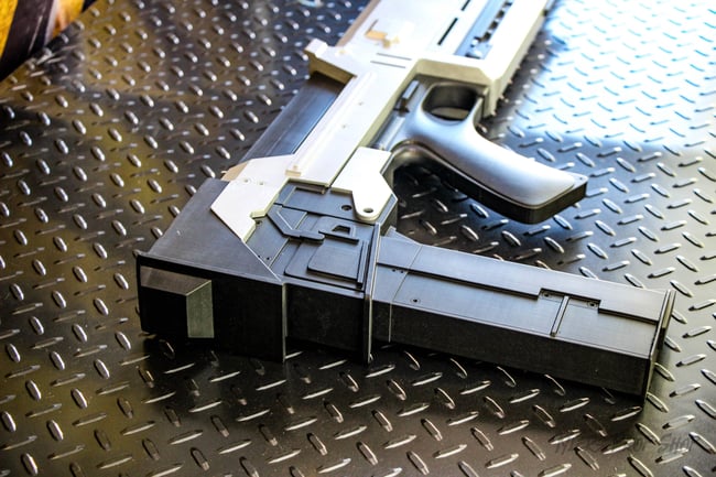 40 Watt Plasma Rifle Replica from Terminator 2