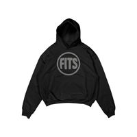 Logo Bubble Hoodie - Black