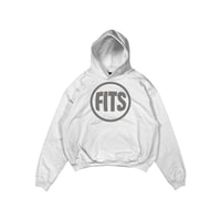 Logo Bubble Hoodie - White