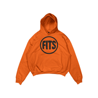 Logo Bubble Hoodie - Orange