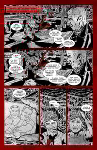Image 3 of Public Domain Sector: The Moth #2 Black, White, and Red