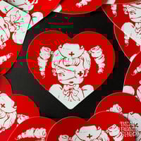 Image 6 of Gothic Nurse Vinyl Sticker