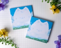 Image 1 of Cloud Kitty Memo Pad