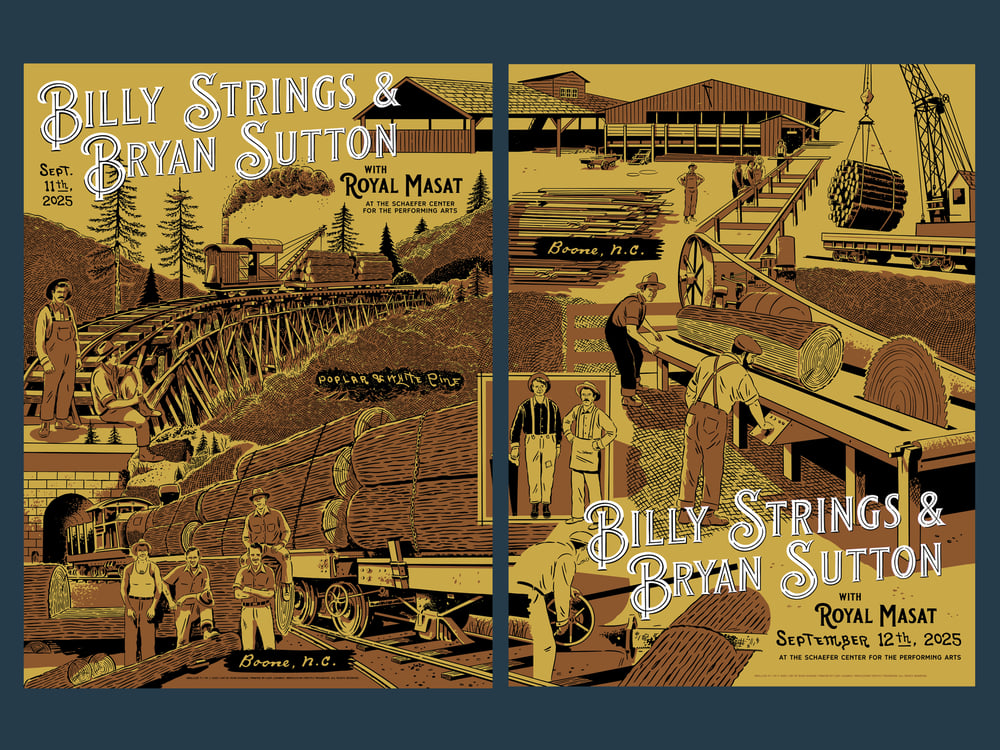 Image of Billy Strings – Boone, NC – Matching Set